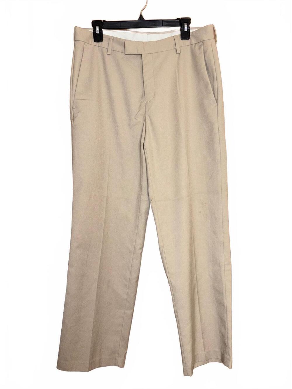 Y2K flat-front Mens straight-leg dress pants